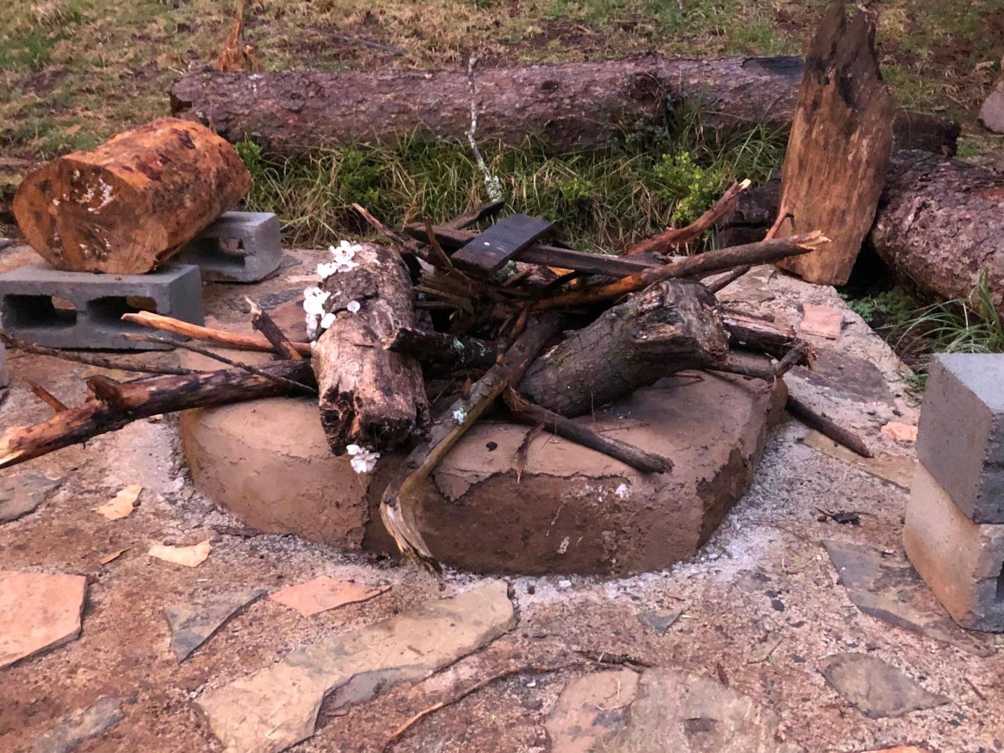 Cabana Romantica En El Bosque! Acaxochitlan Luaran gambar